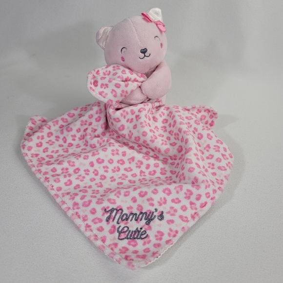 Child Of Mine By Carters Mommy's Cutie Kitty Cat Leopard Lovey Security Blanket - Picture 14 of 14